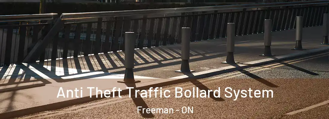  Anti Theft Traffic Bollard System Freeman - ON