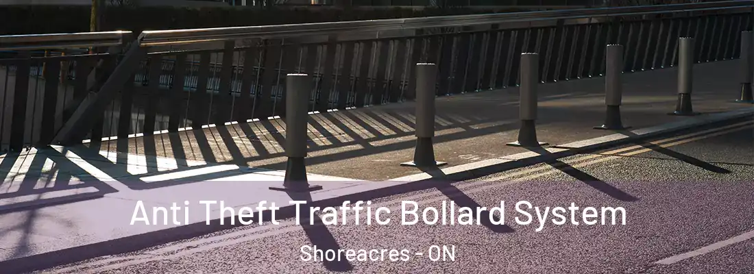  Anti Theft Traffic Bollard System Shoreacres - ON