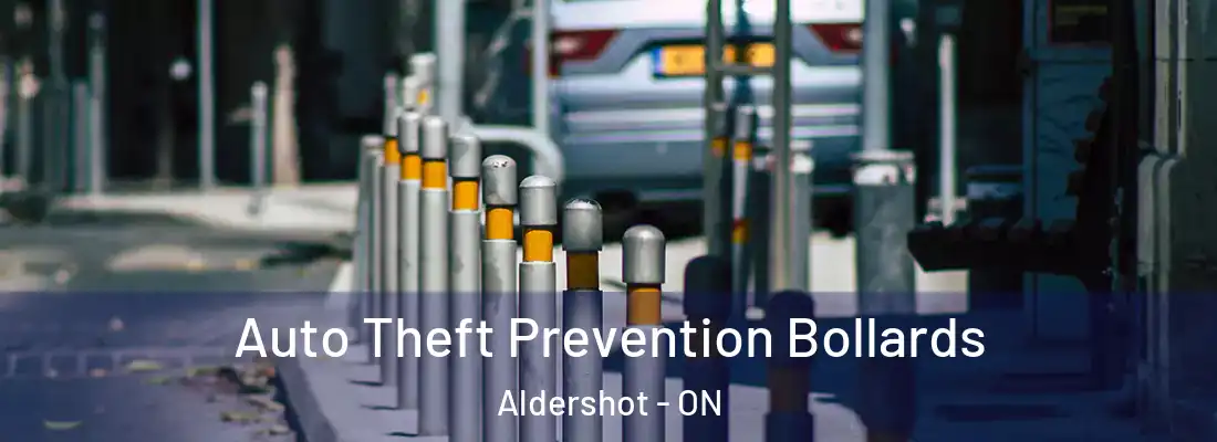  Auto Theft Prevention Bollards Aldershot - ON