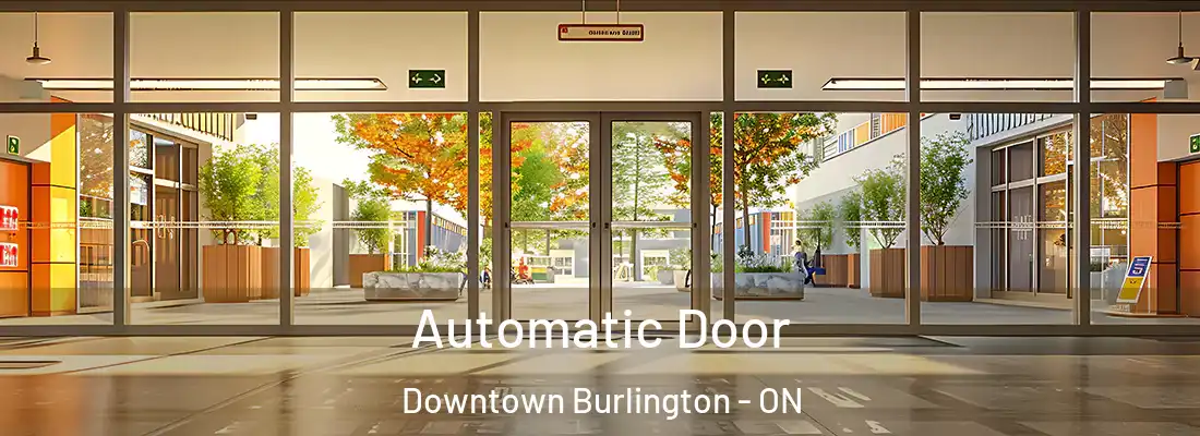  Automatic Door Downtown Burlington - ON