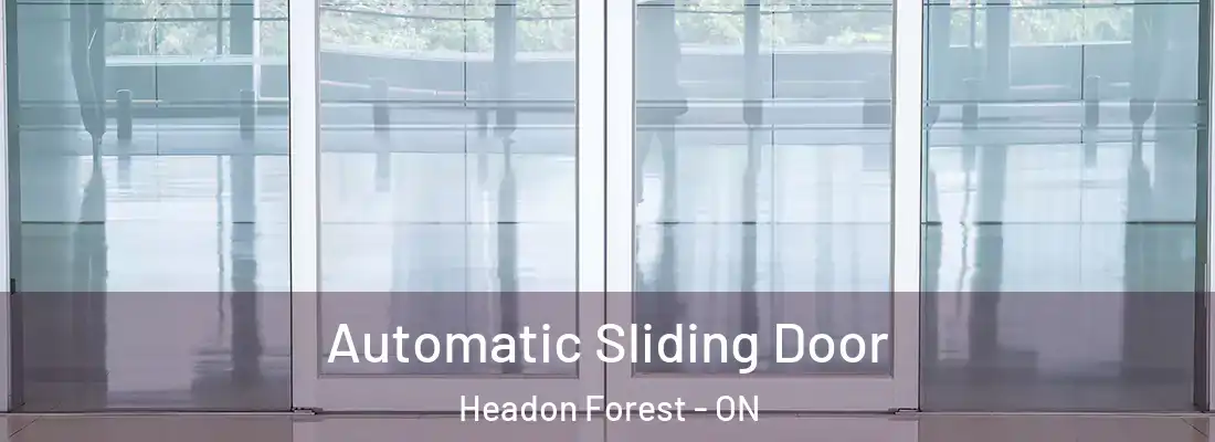  Automatic Sliding Door Headon Forest - ON
