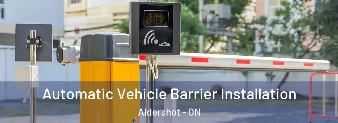  Automatic Vehicle Barrier Installation Aldershot - ON