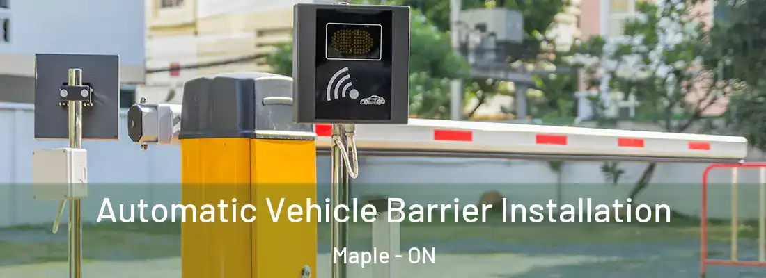  Automatic Vehicle Barrier Installation Maple - ON