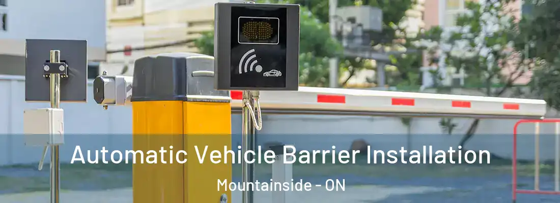  Automatic Vehicle Barrier Installation Mountainside - ON