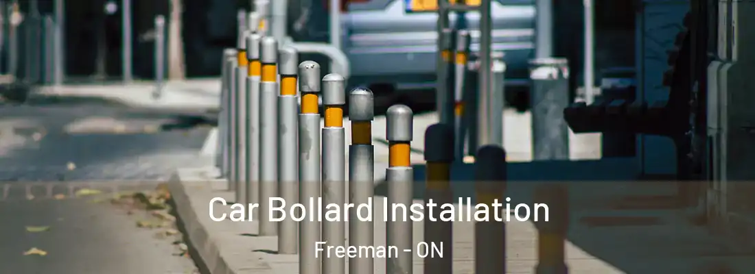  Car Bollard Installation Freeman - ON