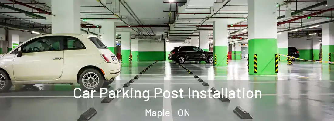  Car Parking Post Installation Maple - ON