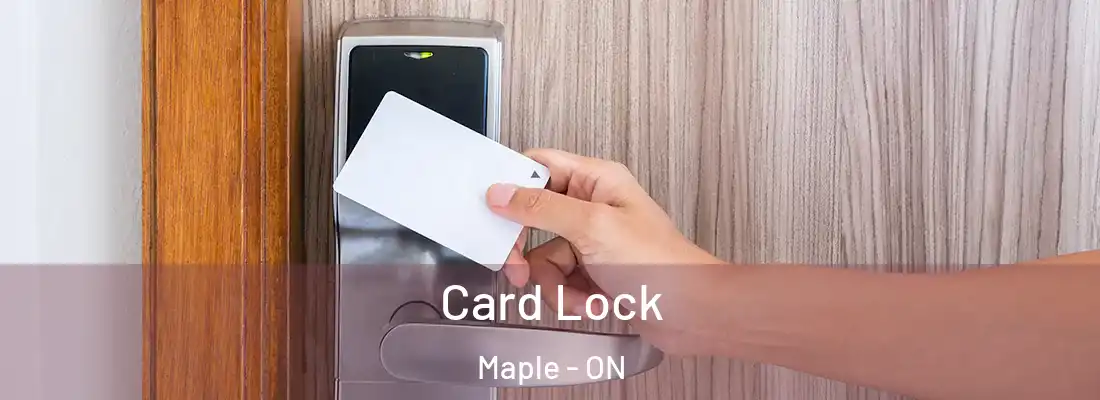  Card Lock Maple - ON