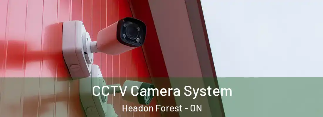  CCTV Camera System Headon Forest - ON