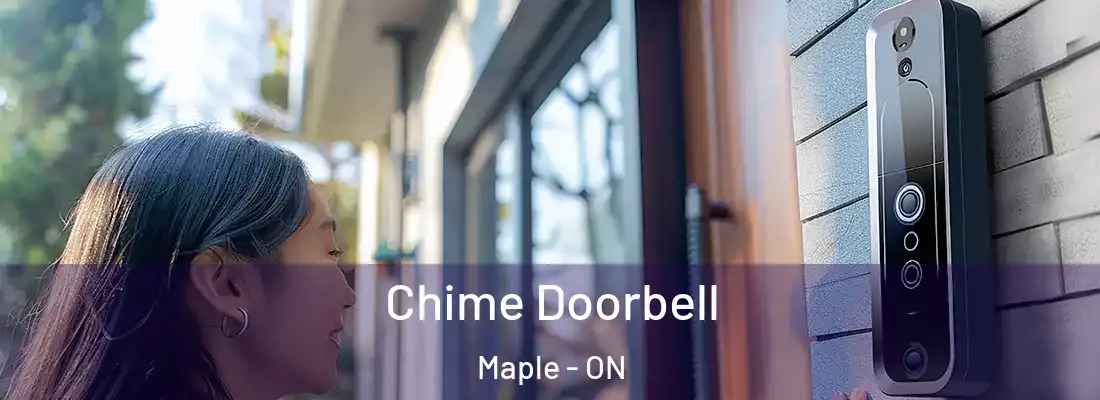  Chime Doorbell Maple - ON