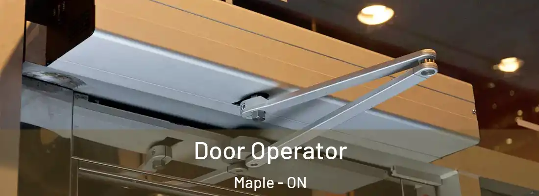  Door Operator Maple - ON