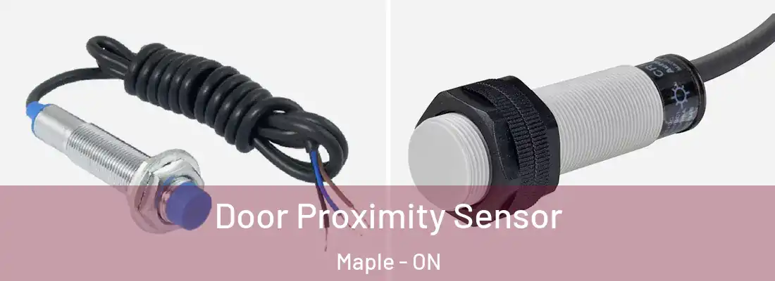  Door Proximity Sensor Maple - ON