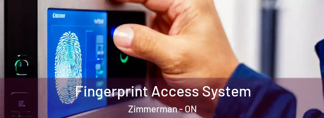  Fingerprint Access System Zimmerman - ON