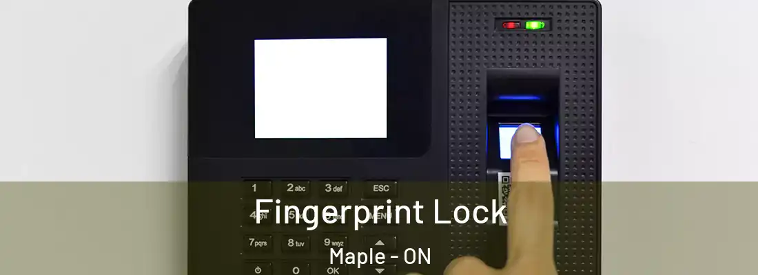  Fingerprint Lock Maple - ON