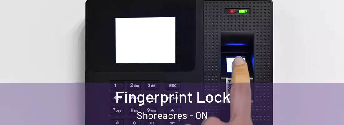  Fingerprint Lock Shoreacres - ON