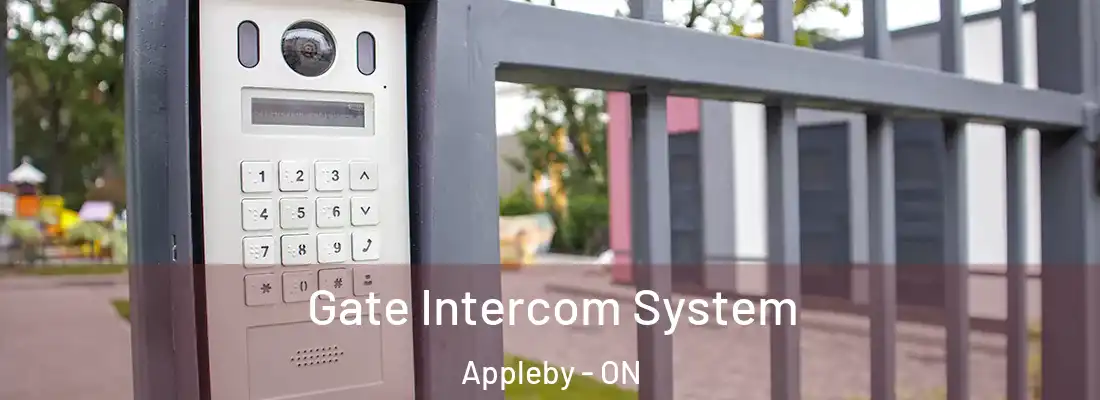  Gate Intercom System Appleby - ON