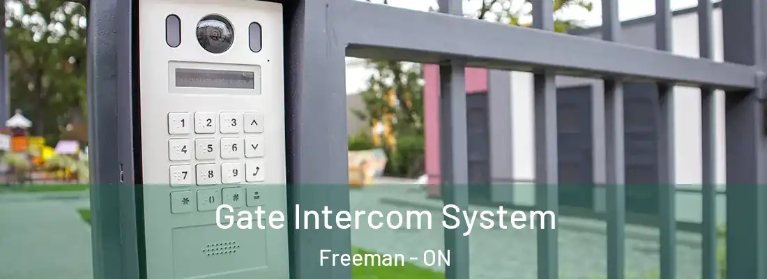  Gate Intercom System Freeman - ON