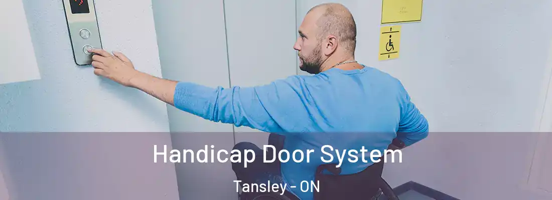  Handicap Door System Tansley - ON