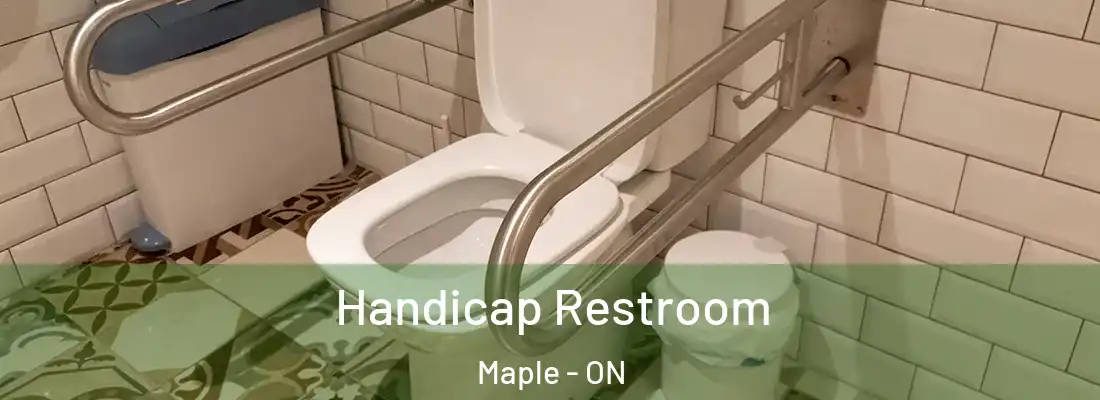  Handicap Restroom Maple - ON