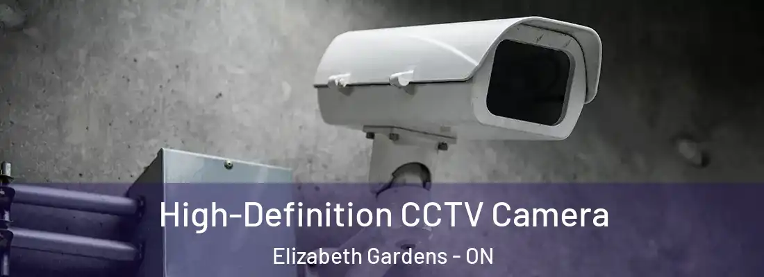  High-Definition CCTV Camera Elizabeth Gardens - ON