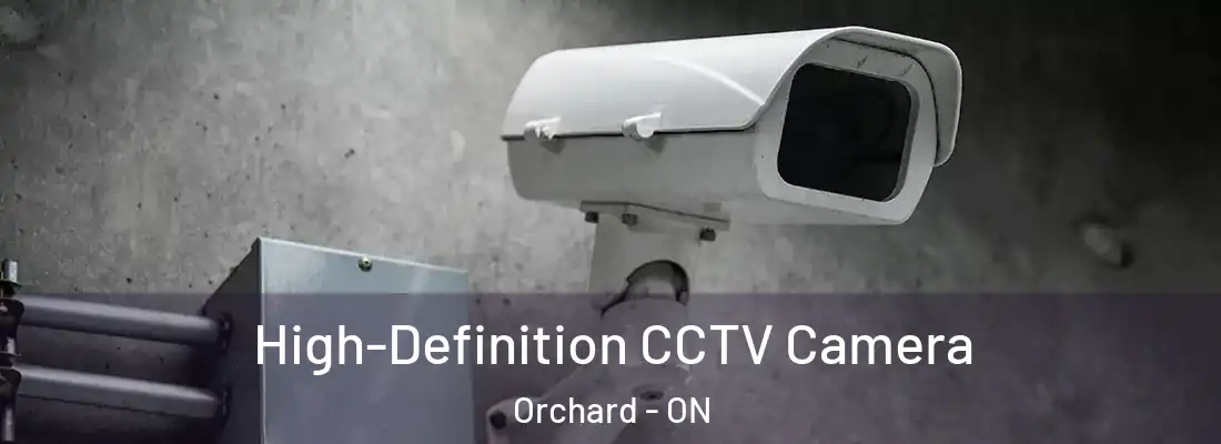 High-Definition CCTV Camera Orchard - ON