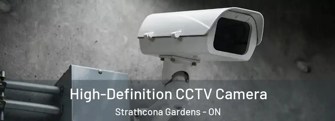  High-Definition CCTV Camera Strathcona Gardens - ON