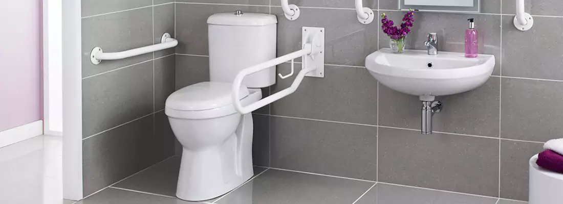 Modern Handicap Bathroom Solutions with Safety Features in Aldershot, ON