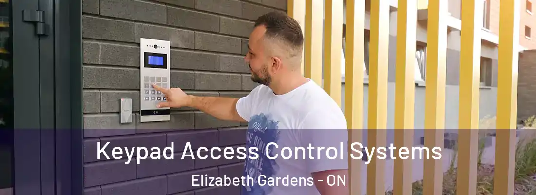  Keypad Access Control Systems Elizabeth Gardens - ON