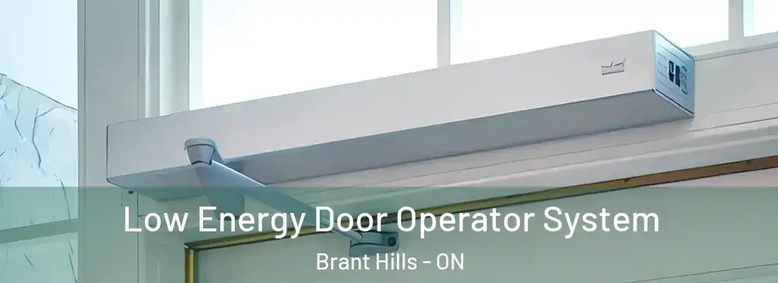  Low Energy Door Operator System Brant Hills - ON