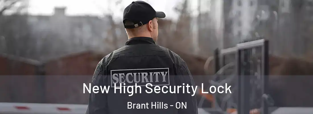  New High Security Lock Brant Hills - ON