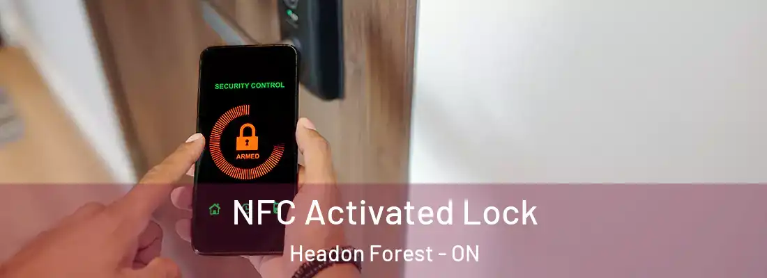  NFC Activated Lock Headon Forest - ON