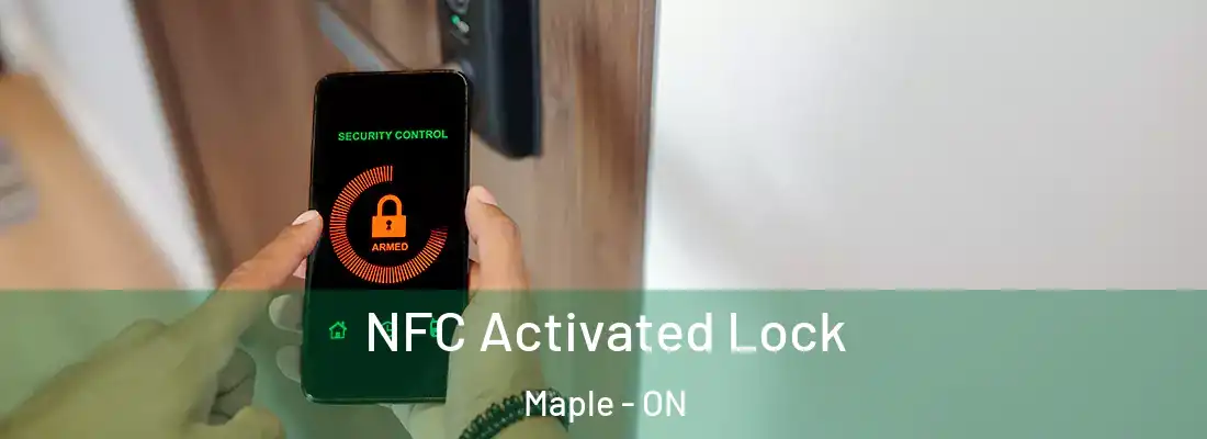  NFC Activated Lock Maple - ON