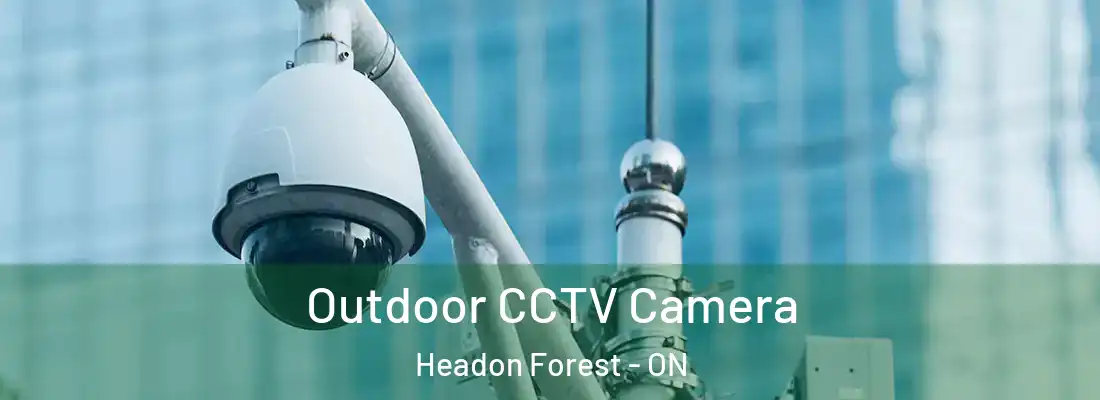  Outdoor CCTV Camera Headon Forest - ON