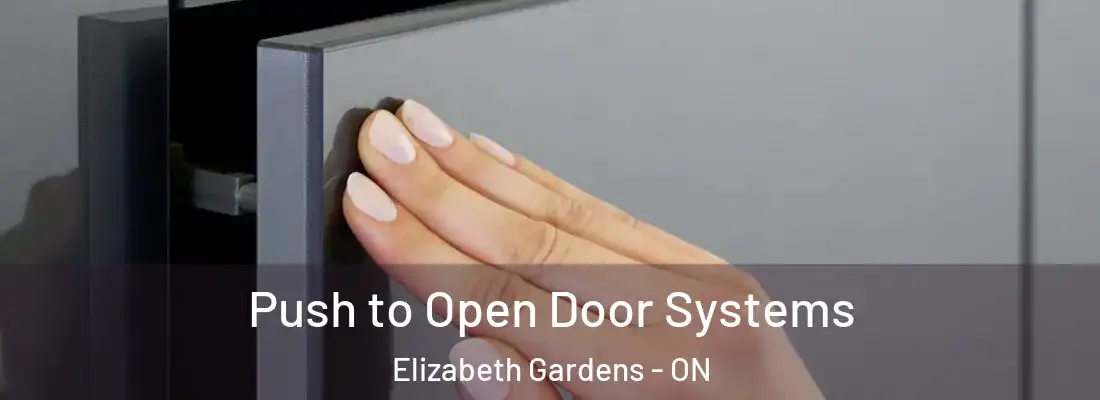  Push to Open Door Systems Elizabeth Gardens - ON