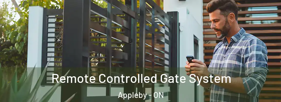  Remote Controlled Gate System Appleby - ON
