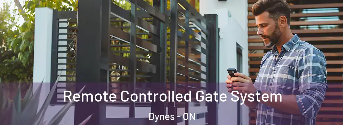  Remote Controlled Gate System Dynes - ON