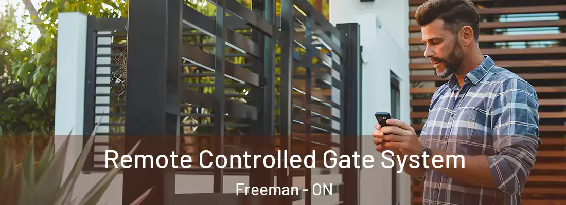  Remote Controlled Gate System Freeman - ON