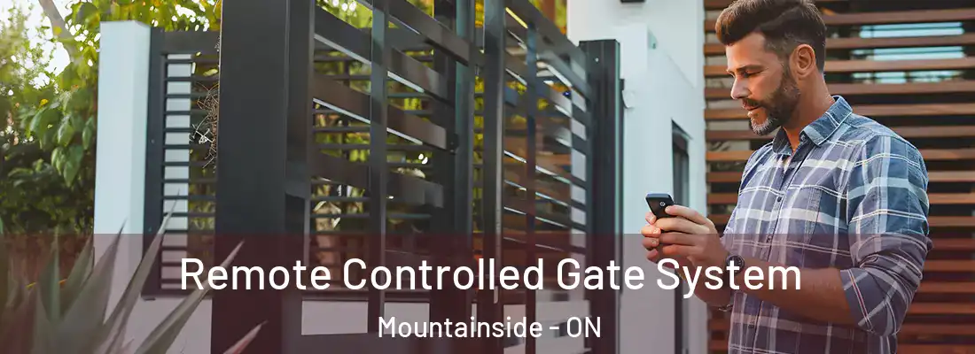  Remote Controlled Gate System Mountainside - ON