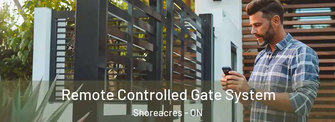  Remote Controlled Gate System Shoreacres - ON