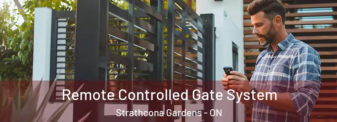  Remote Controlled Gate System Strathcona Gardens - ON