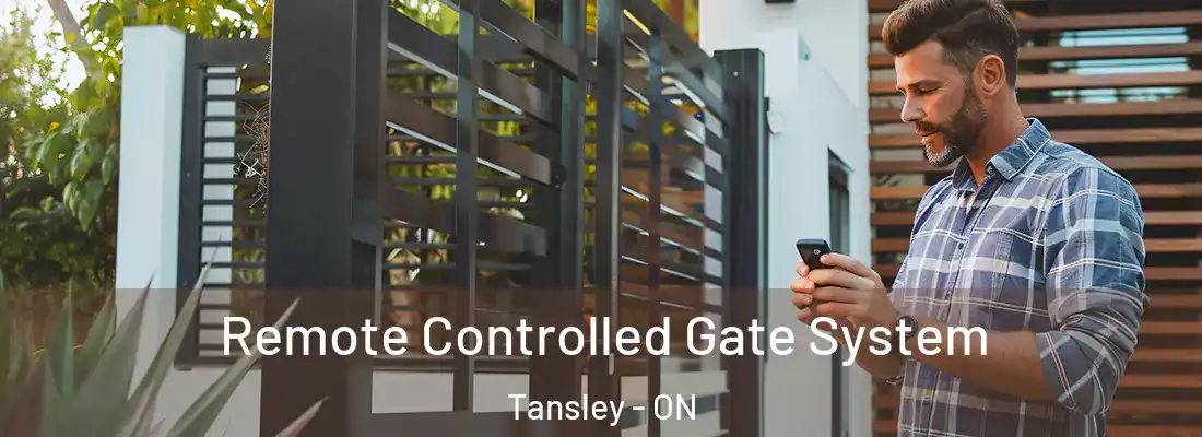  Remote Controlled Gate System Tansley - ON