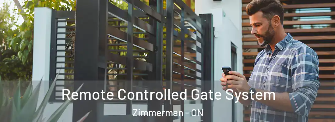  Remote Controlled Gate System Zimmerman - ON