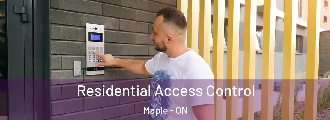  Residential Access Control Maple - ON