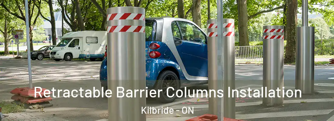  Retractable Barrier Columns Installation Kilbride - ON