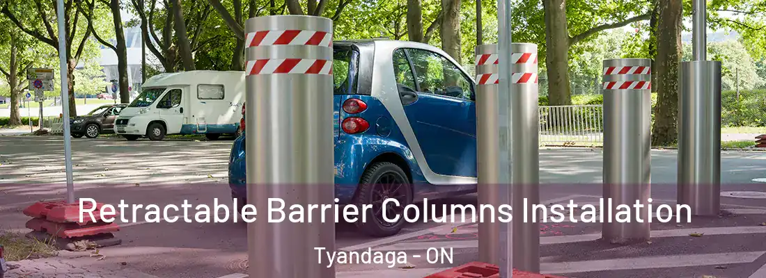 Retractable Barrier Columns Installation Tyandaga - ON