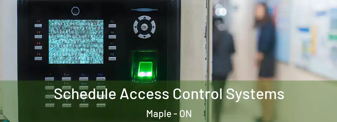  Schedule Access Control Systems Maple - ON