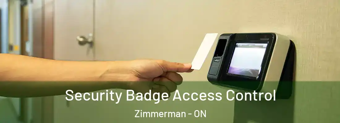  Security Badge Access Control Zimmerman - ON