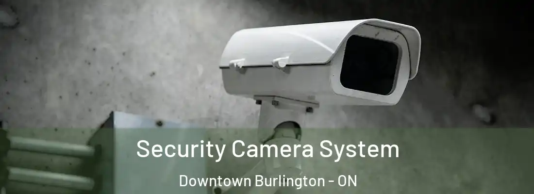  Security Camera System Downtown Burlington - ON