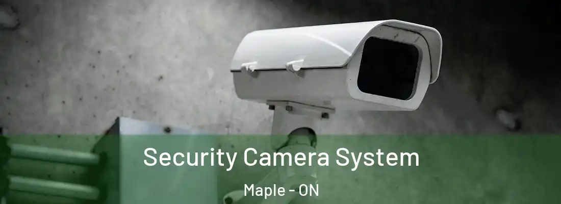  Security Camera System Maple - ON