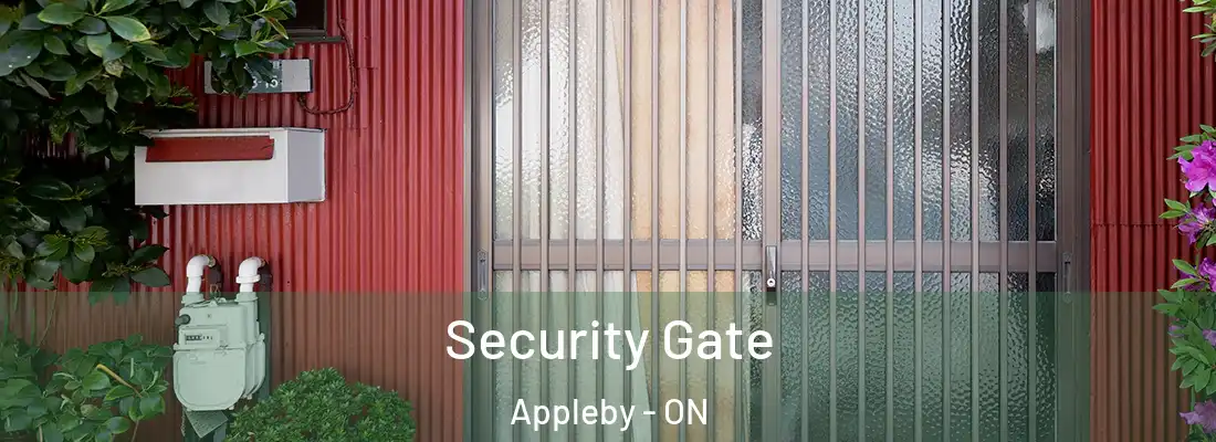  Security Gate Appleby - ON