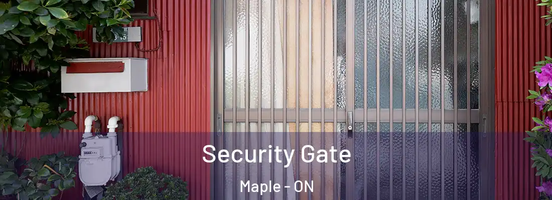  Security Gate Maple - ON